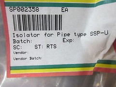 EMA IO 3REF024025 Isolator for Pipe Type SSP-U, T4DS1-01121-40006