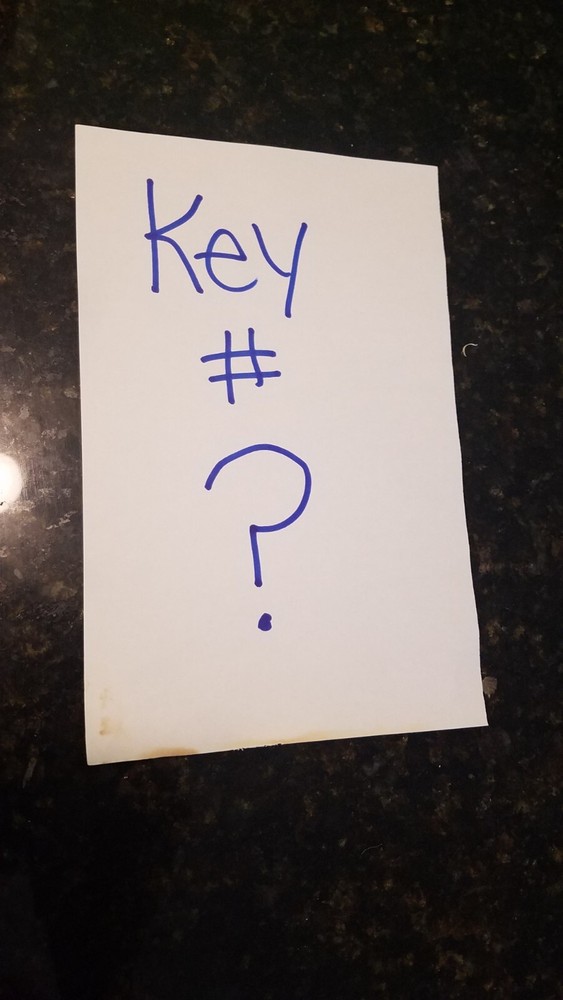 Coin Laundry Greenwald / ESD Key # Need a key but you don’t know See description