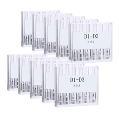 D1-D3 Dental Endodontic Retreatment Root Canal Engine NiTi Rotary Files AZDENT