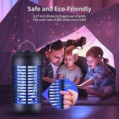 outdoor(UV Lights )1/2 acre Bug Zapper Insect Killer, Includes Flag Mosquito,