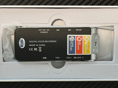 16GB Digital Voice Recorder Voice Activated Recorder 3 Modes LCD Screen *Read