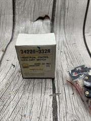 ARROW HART Industrial Control Auxiliary Switch 34300-332A