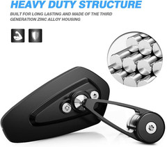 Motorcycle Mirrors – 7/8″ (22Mm) Bar End Rear View Mirrors Compatible