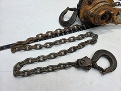 Columbus McKinnon 653 1-1/2ton Lever Chain Hoist Come Along, C&M