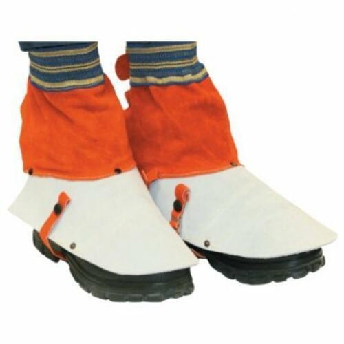 Spats, One Size Fits Most, Leather, Brown (4 Pack)