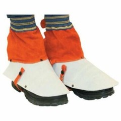 Spats, One Size Fits Most, Leather, Brown (4 Pack)