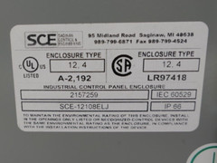 Saginaw SCE-12108ELJ w (3) Ashcroft DXLdp Differential Pressure Transmitter (MJ)