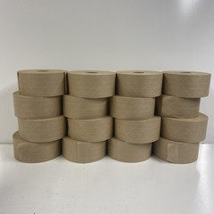LOT x16 VENOM Water Activated Tape Rolls 2.75” x 450’ Fiberglass Reinforced 70mm