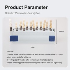 VITA Dental Lab Resin Toothguide 3D Master with Bleached Shade Guide 29 Colors