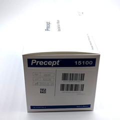 15100 Precept Procedure Mask Pleated Yellow Earloops One Size Fits Most 50 Pcs