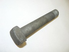 7/8″-9 x 6 1/2″ Galv. Square Head Machine Bolts – Lot of 5 Pcs.