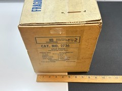 Emerson Motor Cat. No. 2736 Split Phase Circular Pump Duty 1/8HP Motor, NOS NEW