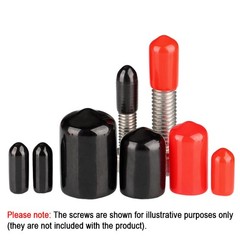 End Cap Rod Bar Screws Bolts Tubes Cable PVC Rubber Plastic Thread Cover Caps