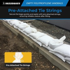 Sandbags 18″ x 30″ Wholesale Bulk – Emergency Flood Barriers, Sandbag, Poly Bag