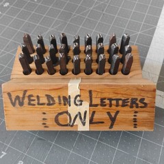 Young Brothers Stamp Works Gruv Grip 27 Pc. Set 3/16″ Model 05271