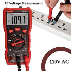 Multimeter 6000 Counts Digital Multimeter Auto Ranging TRMS AC DC Voltmeter Ohm