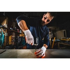 Large Nitrile Coated Work Gloves (5 Pack)