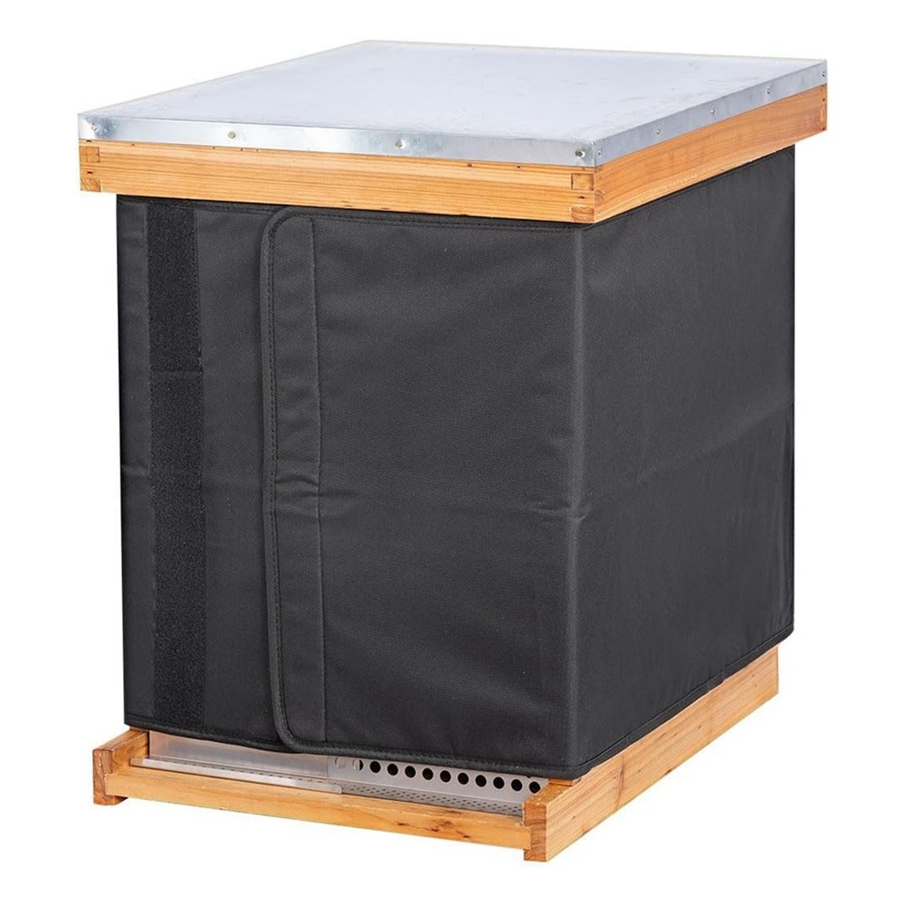 Winter Bee Hive Wrap for 8 and 10 Frame Beehives, Oxford Cloth Adjustable9900