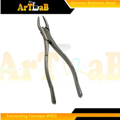 Set of 3 Dental Extraction Forceps Universal, Upper & Lower, #23,#150,#151