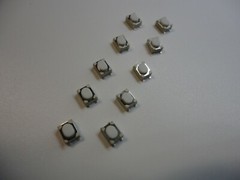10 Pcs Pack Lot 3x4x2mm 4 Pin Momentary Push Tactile Micro Nano Switch Buttons