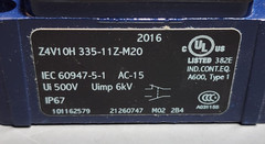 NEW SCHMERSAL Z4V10H335-11Z-M20 LIMIT SWITCH 101162579 Z4V10H33511ZM20