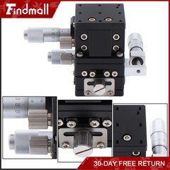 Findmall 40mmx40mm XYZ Linear Stage Manual Precision Positioning Sliding Table