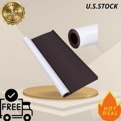 Premium White Magnetic Sheet Roll 20″ x 10 ft Flexible Printable Vinyl 30 Mil