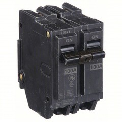 GE ABB THQL21100 Circuit Breaker | 100A, 120/240 V. 2-Poles