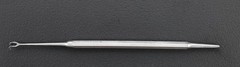 V Mueller RH1121 Nasal Hook Cottle, 2 Prong, Sharp, 3mm Between Prongs, 6″