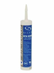 Silco Sil-Bond RTV 4500 High Strength Silicone Caulk 1 Tubes Clear 10.3oz