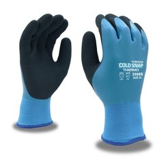 BLUE Waterproof Insulated Cold Weather Winter Fishing Construction WORK GLOVES