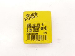BUSSMANN MDA-6-1/4-R (SET OF 5) FUSE NEW IN BOX (1229180337 – )