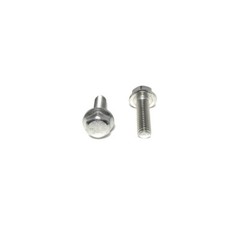 (10) M8 x 1.25 x 25 Stainless Steel DIN6921 A2 Hex Flange Bolts M8x25mm Flange