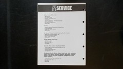 OMC 45,55 COMM Models Parts Catalog 435484 1992 Fire Rescue Boat