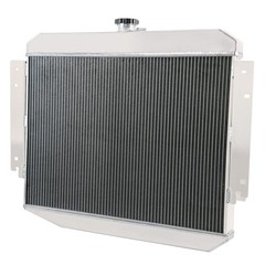 4 Row Radiator+Shroud Fan 1971-79 Dodge D100 D200 W150 W200 B300 Ramcharger V8