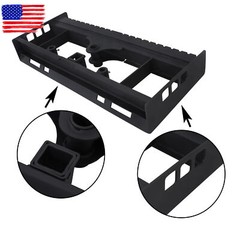 Heavy-Duty Skid Steer Pallet Fork Frame W/Receiver Hitch & Spear Sleeves 2500LBS