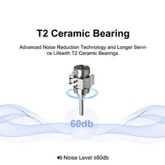 Dental High Speed Handpiece NSK Style Air Turbine 2/4 Hole Push Button Light Blu