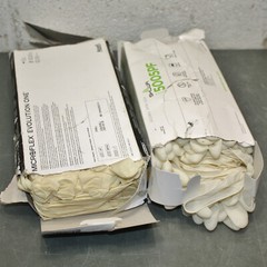 Large lot of Disposable Gloves Nitrile Vinyl Latex, Sizes S / M / L / XL, Exam