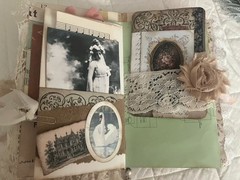 VINTAGE STYLE HANDMADE JUNK JOURNAL-“A Graceful Life”