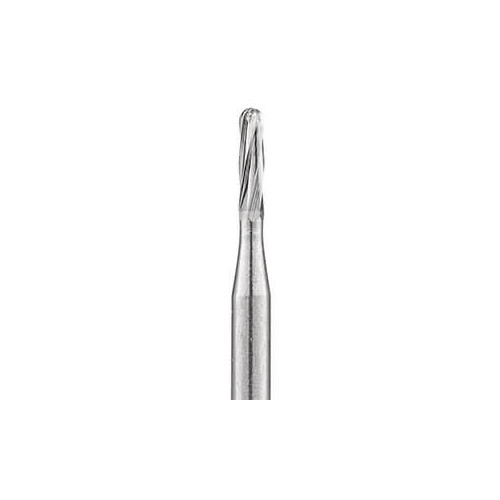 Quala Q2060007 FG #1157 Straight Round End Fissure Carbide Burs 10/Pk