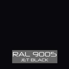 RAL 9005 Jet Black Powder Coat Paint – NEW 1LB