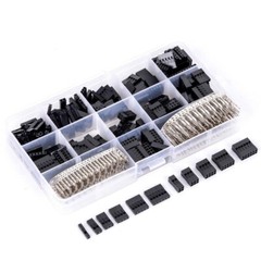 620Pcs Assorted 2.54mm Dupont Wire Cable Jumper Header Connector Kit & M/F Crimp