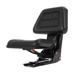 Black Tractor Suspension Seat For Ford / New Holland 3000 3600 3610 3900 6000