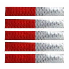 10Pcs Reflective Tape Waterproof Night Stickers for Car Truck Trailer