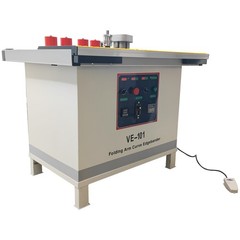 Automatic Straight Curved Line Edge Banding Machine Auto Strip Breaking 110V