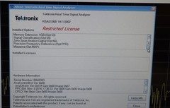 Tektronix RSA5126B Real-Time Signal and Spectrum Analyzer 1Hz-26.5GHz LOADED Opt