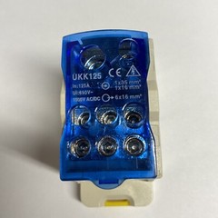 Power Junction Box Distribution Terminal Block Connector DIN Rail 125A Lot of 10
