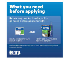 Henry 288 Solar-Flex Tan Acrylic Elastomeric Reflective Roof Coating 4.75 Gal