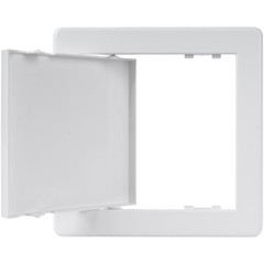 6×6 Inch White Access Panel Drywall ABS Plastic Square Wall Ceiling Door
