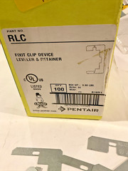 ERICO CADDY RLC FIXIT CLIP DEVICE LEVELER & WIRING DEVICE RETAINER (10 PACK)